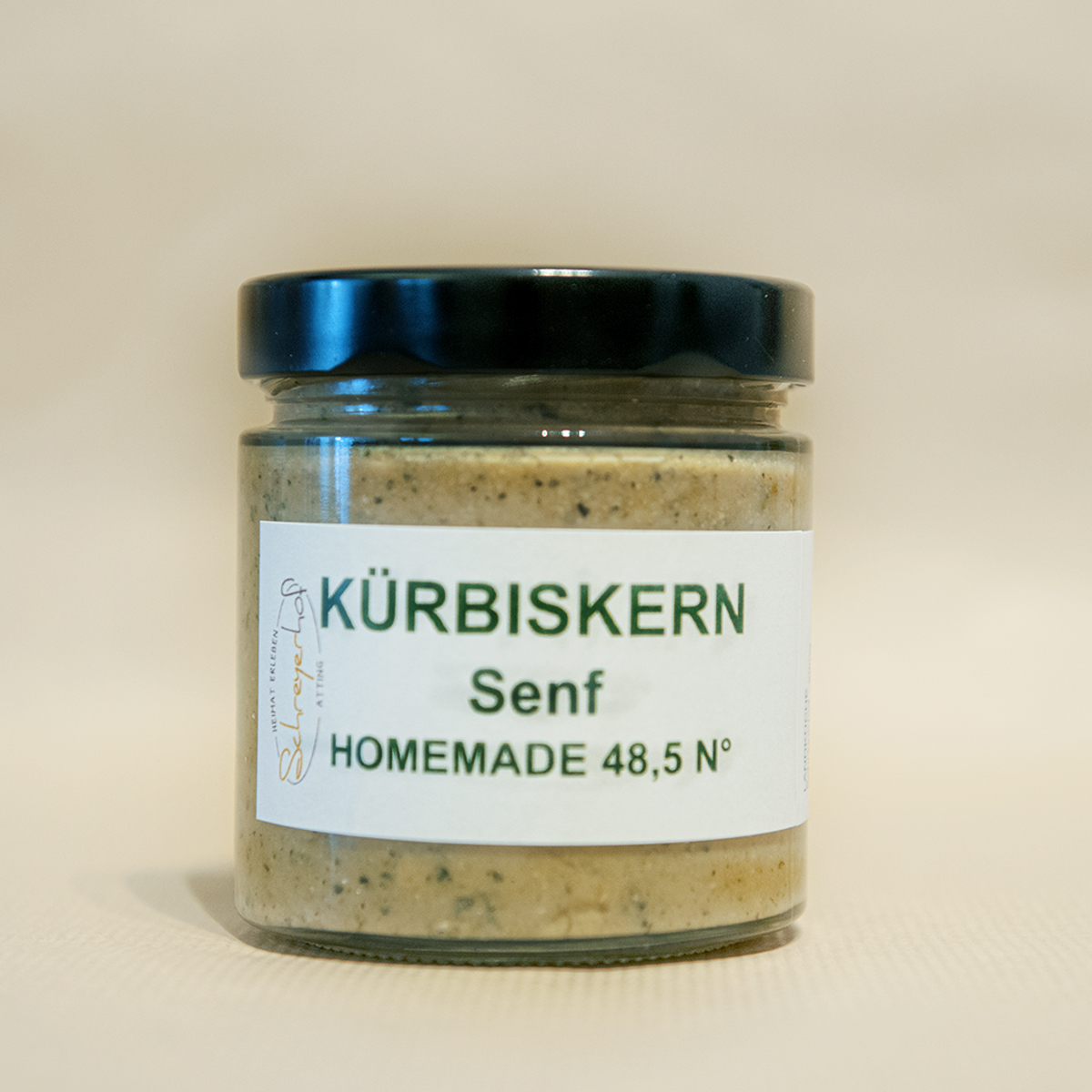 Kürbiskernsenf HOMEMADE 48,5° N