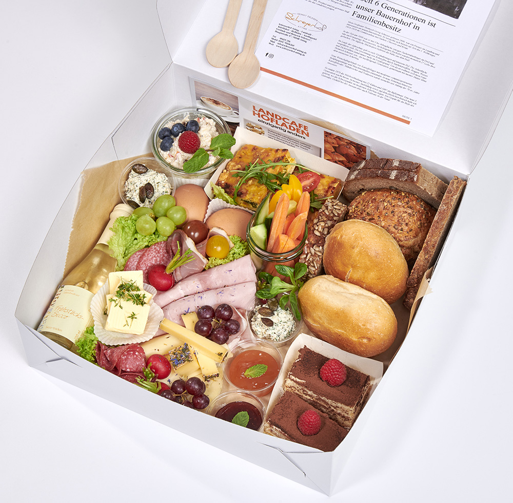 Frühstücksbox CLASSIC  TO GO 2024, Abholung vor Ort ab September 2025